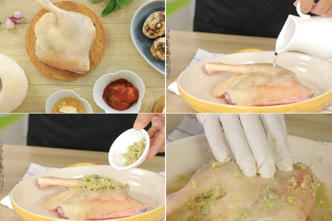 Ngan om chao khoai sọ – món ngon từ ngan hấp dẫn