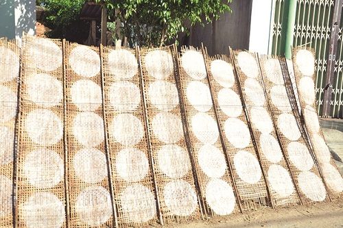 Quy trình làm bánh đa nem làng Chều