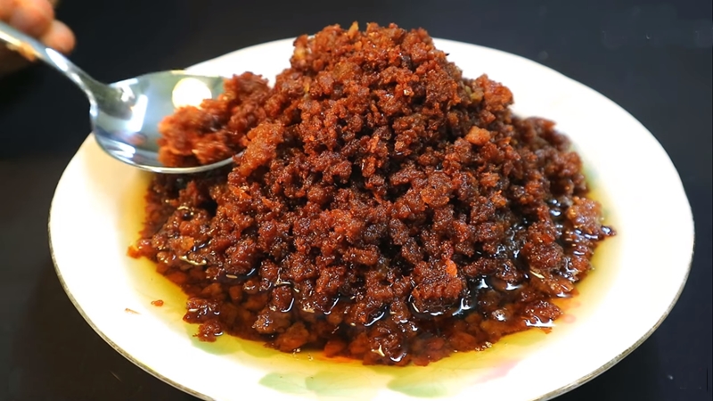 Mắm tép chưng thịt nhà làm - 200k/kg