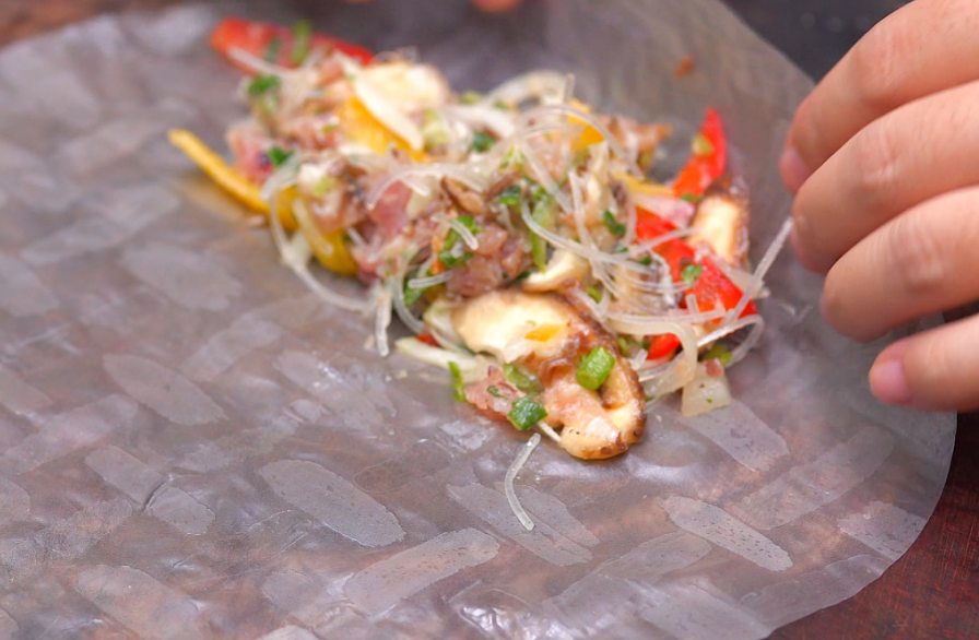 Bánh đa nem làng Chều - Bí quyết rán nem thơm ngon giòn rụm