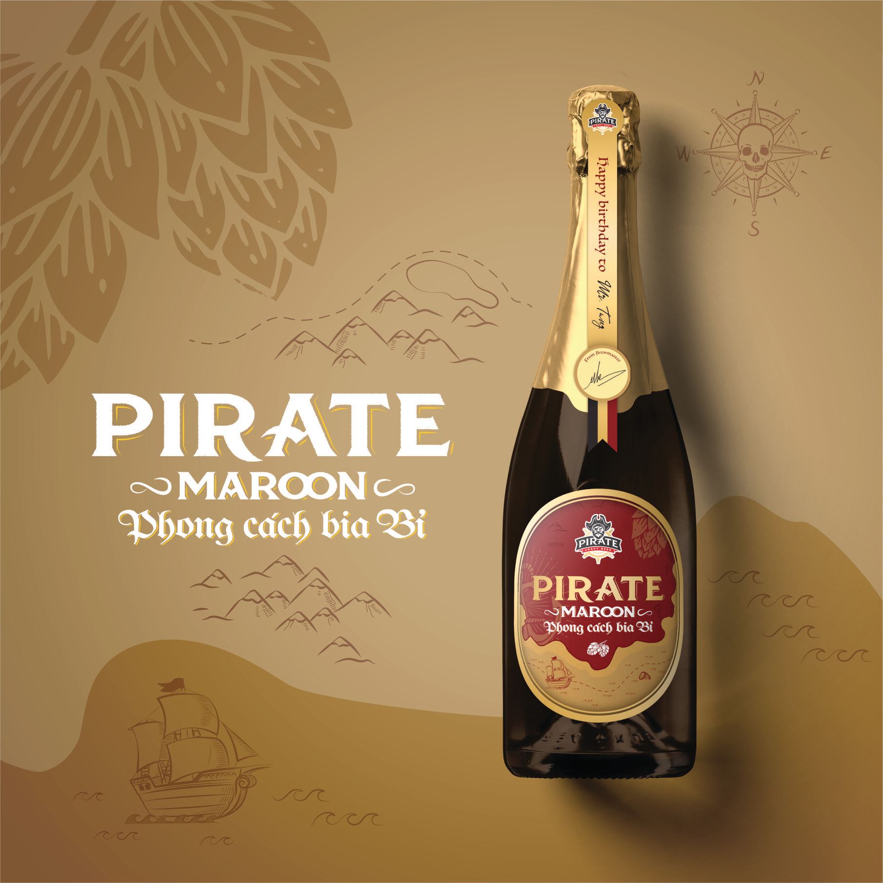 Giá bia thủ công Pirate có đắt không?