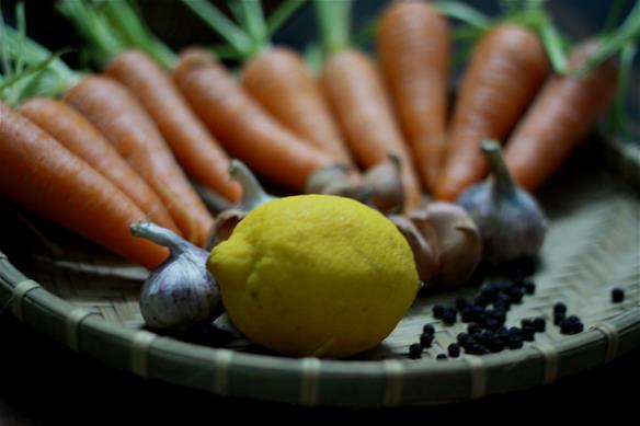 Nguyên liệu pha nước chấm nem ăn bún